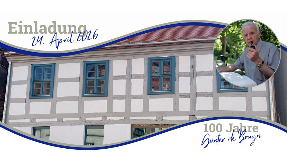 Er&ouml;ffnung 100 Jahre G&uuml;nter de Bruyn