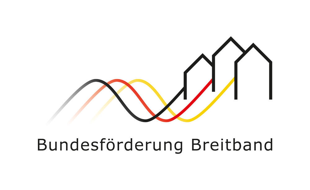 Logo des Bundesförderprogramms Breitband des Bundesministerium für Verkehr und digitale Infrastruktur