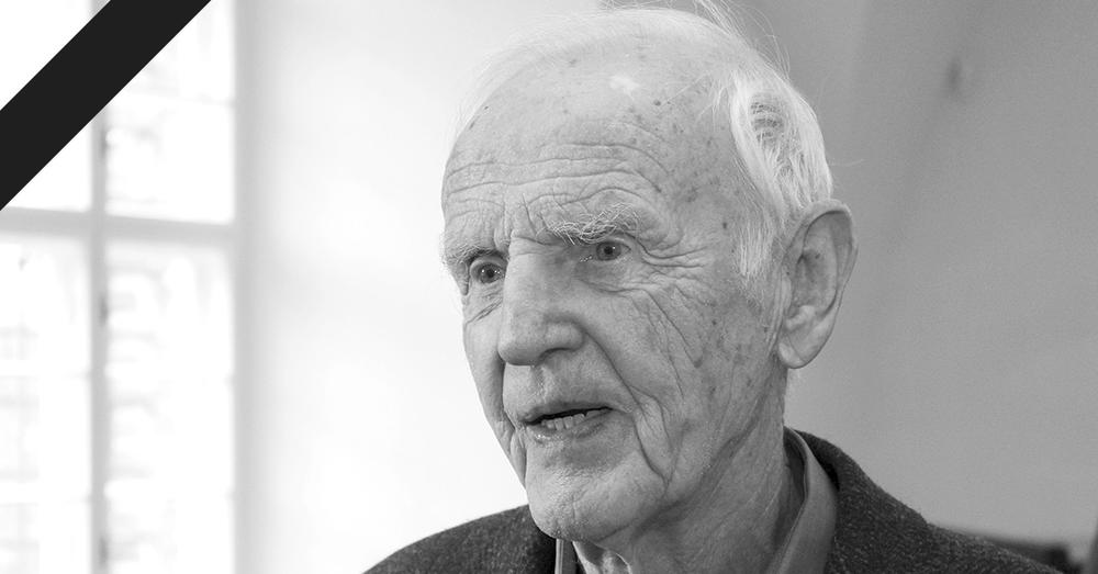 Ehrenb&uuml;rger Dr. h.c. G&uuml;nter de Bruyn (1.11.1926 - 4.10.2020)