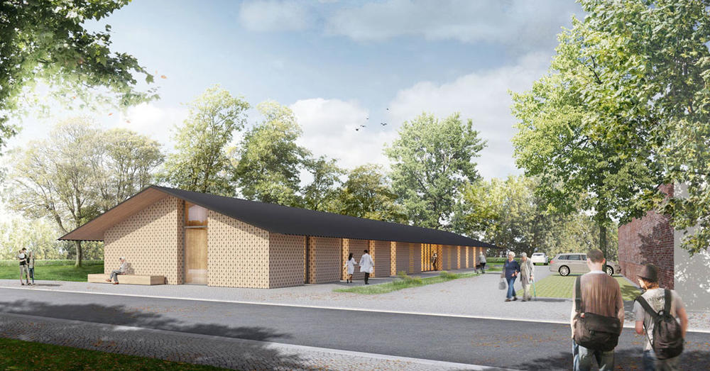 Computeranimation: modulare Doppelpraxis in Friedland - Stand Januar 2021